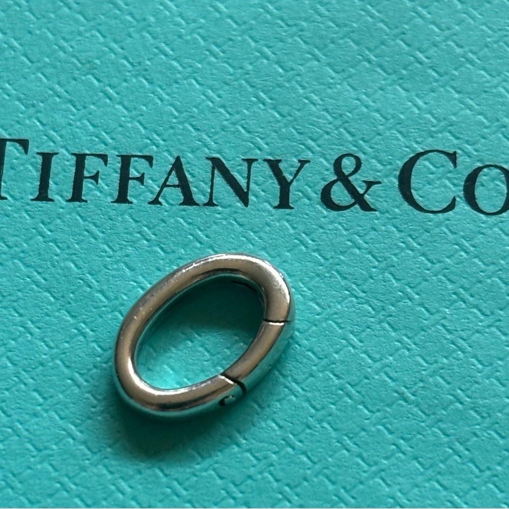 Tiffany & Co. Silver Oval Link Charm